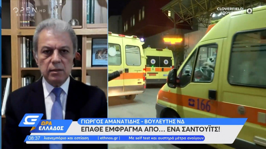 Έμφραγμα εξαιτίας ενός σάντουιτς: Η απίστευτη περιπέτεια του βουλευτή Γιώργου Αμανατίδη (vid)
