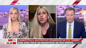 Ψαλτοπούλου: Τι θα κρίνει αν θα κλείσουν ή όχι τα σχολεία (vid)