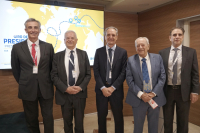 Τον πρόεδρο του Ομίλου Reale, Λ. Λάνα, και στελέχη, υποδέχθηκε στην Αθήνα η Υδρόγειος Ασφαλιστική