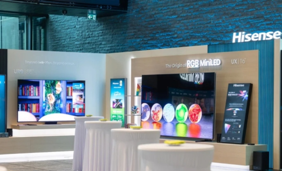 Η Hisense παρουσίασε τη σειρά τηλεοράσεων RGB MiniLED 2026 στα γραφεία της FIFA