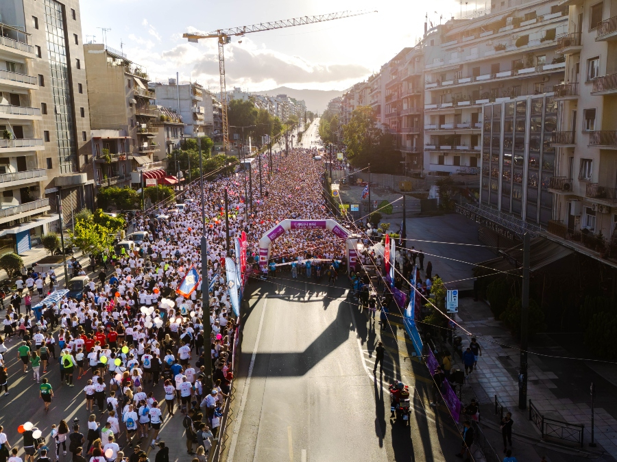 UNI-PHARMA &amp; InterMed: Χορηγοί δρομέων στο Greece Race for the Cure