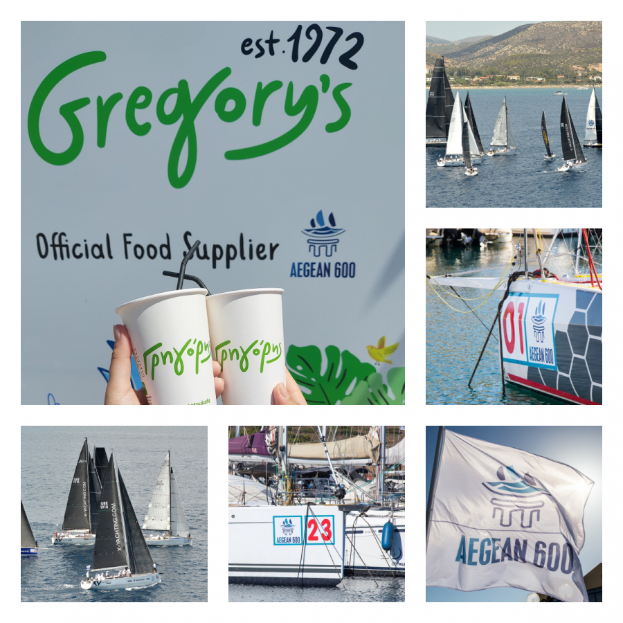 Γρηγόρης: Στηρίζει τον αθλητισμό και τη διεθνή ιστιοπλοϊκή διοργάνωση «AEGEAN 600»