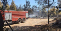 Πυρκαγιά σε χαμηλή βλάστηση στην Τζια