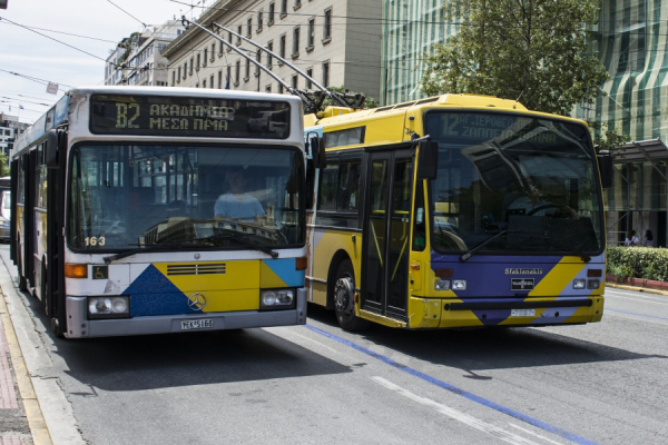 Εργατική Πρωτομαγιά : Από 9:00-21:00 θα κινηθούν λεωφορεία και τρόλεϊ