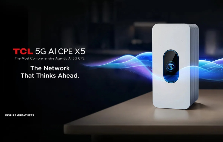 H TCL παρουσίασε το 5G AI CPE X5 για μια βελτιωμένη οικιακή σύνδεση στο διαδίκτυο