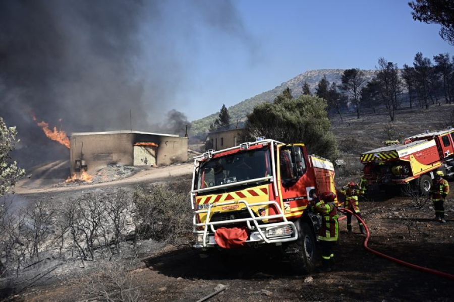 Πολύ υψηλός ο κίνδυνος πυρκαγιάς (κατηγορία 4) και αύριο, 12/8