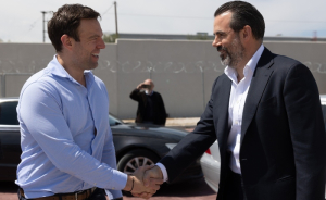 Επίσκεψη Στέφανου Κασσελάκη στο εργοστάσιο της Tikun Olam Ελλάδος