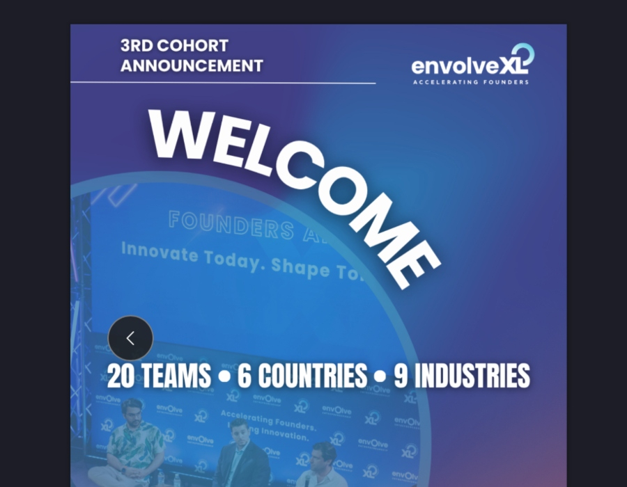 20 νεοφυείς επιχειρήσεις στο νέο κύκλο του EnvolveXL - Στις 16 Ιουνίου το Founders Arena στην Τεχνόπολη του Δήμου Αθηναίων