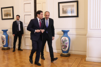 Στο υπουργείο Εξωτερικών ο Μάρκο Ρούμπιο - Τον υποδέχθηκε ο Γιώργος Γεραπετρίτης