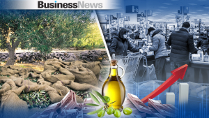 Ελαιόλαδο: «Χρυσάφι» η τιμή του - Υποχώρηση στην παραγωγή και μείωση 30% στην κατανάλωση