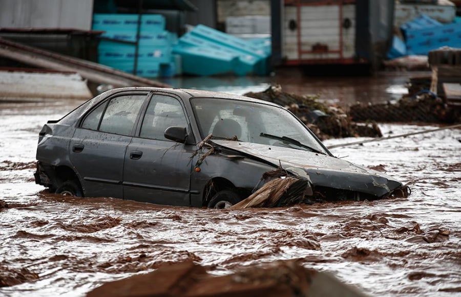 Η Ελλάδα τέταρτη σε καταστροφικές πλημμύρες στην Ανατ. Μεσόγειο την περίοδο 1882-2021