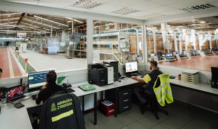 Η Siemens θωράκισε ψηφιακά την παραγωγή της Αθηναϊκής Ζυθοποιίας στη Θεσσαλονίκη
