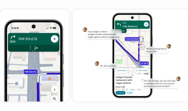 H Google ξεκινά τη διάθεση του Gemini στο Google Maps
