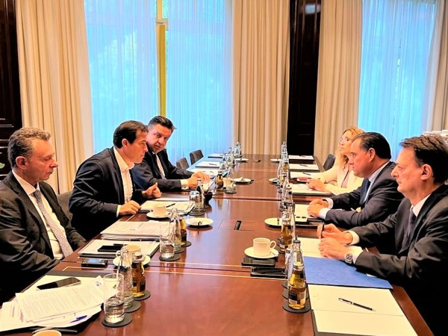 Συνάντηση Αδ. Γεωργιάδη με τον επικεφαλής Εξωτερικού Εμπορίου και μέλος της Εκτελεστικής Επιτροπής της DIHK