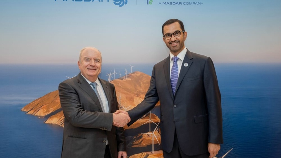 Masdar: Στηρίζει την πράσινη ανάπτυξη του Πόρου - Δωρεά 11 εκατ. ευρώ