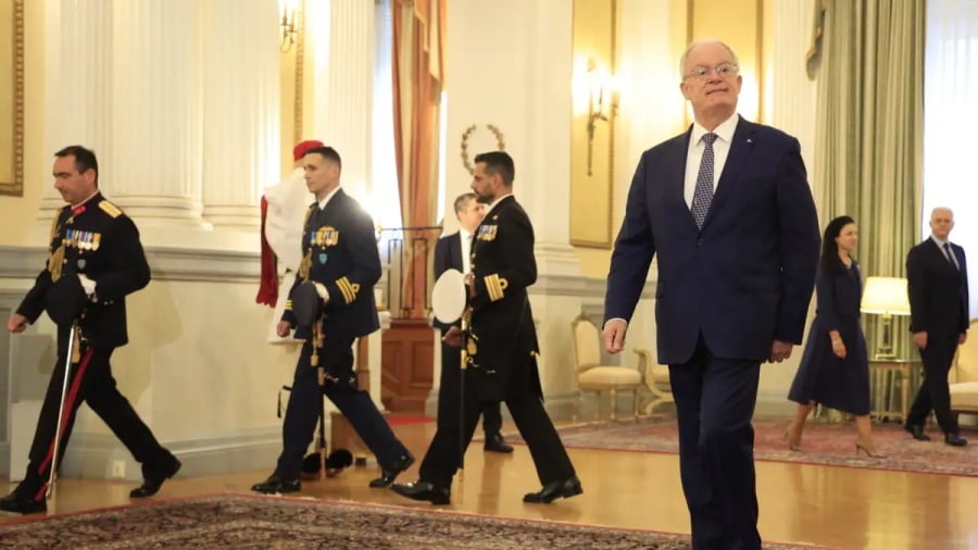 Τασούλας: Υποδέχθηκε τις νέες πρέσβεις Γκίλφοιλ, Berg και Thissen