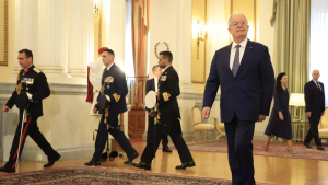 Τασούλας: Υποδέχθηκε τις νέες πρέσβεις Γκίλφοιλ, Berg και Thissen