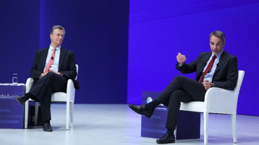 Μητσοτάκης στον ΣΕΒ: Η έξοδος από την ενισχυμένη εποπτεία κλείνει έναν 12ετή κύκλο πόνου