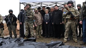 Ουκρανία - Φον ντερ Λάιεν: Στην Μπούτσα είδαμε το «απάνθρωπο πρόσωπο» του ρωσικού στρατού
