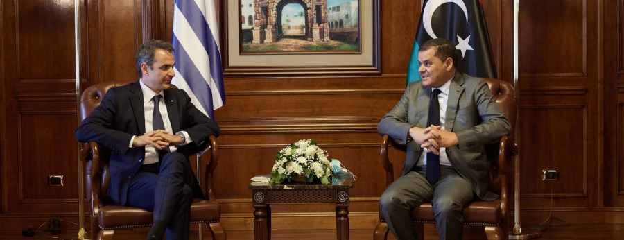 Μητσοτάκης σε Ντμπεϊμπά: Λάθος το τουρκολιβυκό σύμφωνο-Θεμέλιο της σχέσης μας το διεθνές δίκαιο