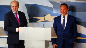 Χατζηδάκης - Στουρνάρας: Αισιοδοξία για την πορεία της οικονομίας - "Οι οιωνοί είναι άριστοι"