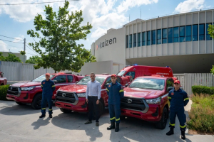 Kaizen Foundation: Ολοκληρώθηκε η πρώτη φάση της μεγάλης δωρεάς στο Πυροσβεστικό Σώμα