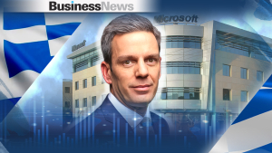 Ο διευθύνων σύμβουλος της Microsoft Hellas, Θεοδόσης Μιχαλόπουλος.