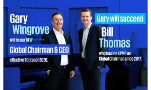 KPMG International: Νέος Global Chairman και CEO ο Gary Wingrove από την 1η Οκτωβρίου 2026