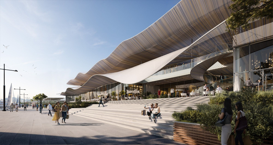 Φωτοαπεικόνιση μέρους του Riviera Galleria