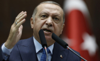 Ο Ερντογάν καταγγέλλει «ένα πλήγμα στην ειρήνη»