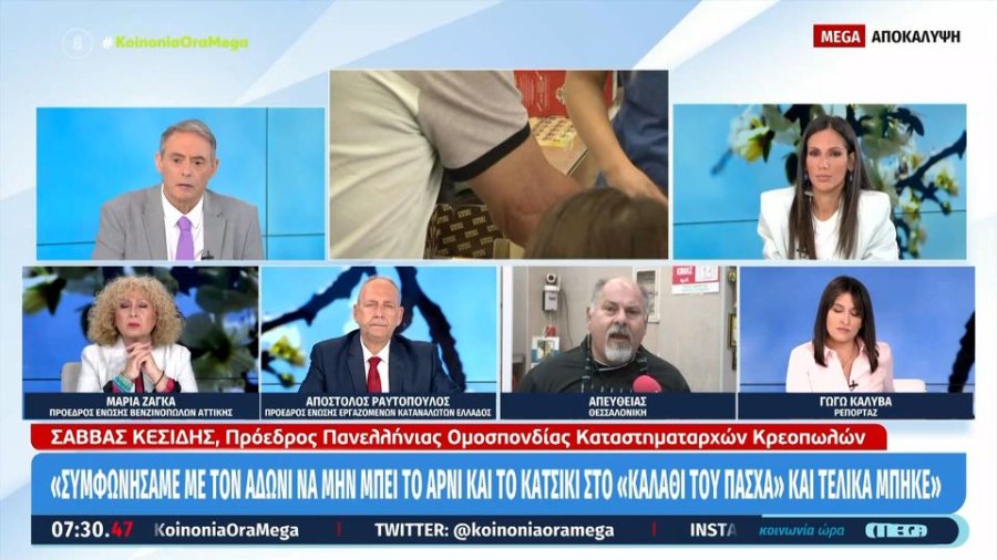 Διαμαρτυρίες από τους κρεοπώλες για τη (νέα) κωλοτούμπα του Άδωνι (Video)