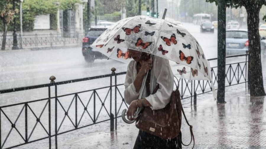 Καιρός: Ισχυρές βροχές και καταιγίδες με κεραυνούς και χαλαζοπτώσεις, αύριο και τη Δευτέρα