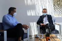 Συνάντηση Μητσοτάκη με τον CEO της VW - Ο διάλογος για το project στην Αστυπάλαια