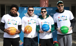 Motorola και Euroleague Basketball ολοκληρώνουν το φετινό «Bouncing For Good» στην Αθήνα