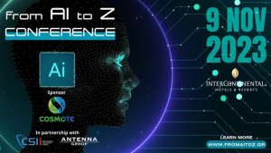 CSI Institute - Όμιλος ΑΝΤΕΝΝΑ: Τεχνητή Νοημοσύνη - “From AI to Z” Conference