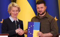 Φον ντερ Λάιεν: Ως το τέλος της επόμενης εβδομάδας η ολοκλήρωση της αξιολόγησης για την ουκρανική υποψηφιότητα στην ΕΕ