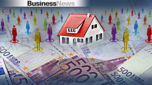 Χωρίς ταβάνι οι τιμές των ακινήτων - Αύξηση 7,9% το γ' τρίμηνο του 2021
