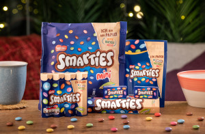 Τα Smarties τώρα σε ανακυκλώσιμη χάρτινη συσκευασία
