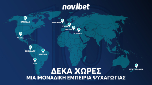 Novibet: Δυναμική παρουσία σε 10 διεθνείς αγορές