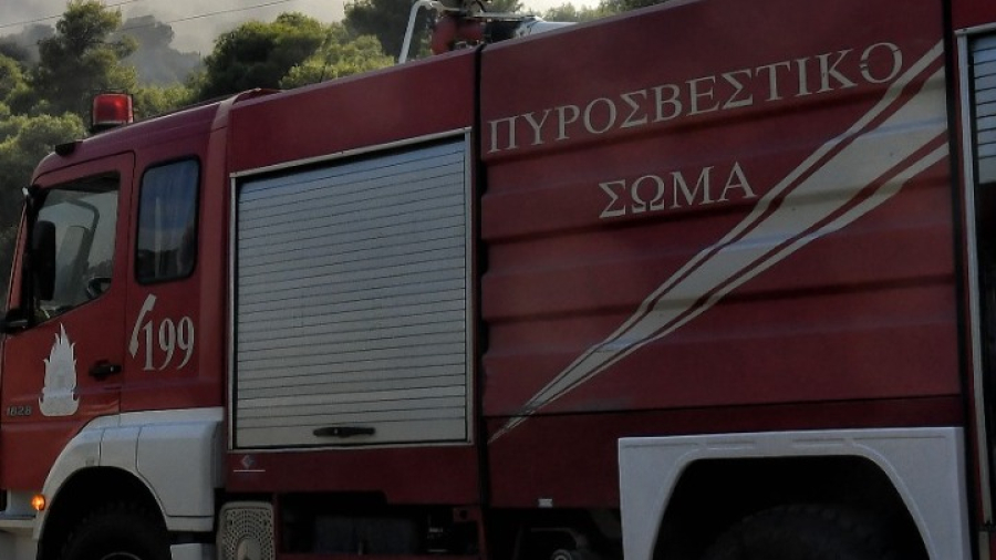 Θεσσαλονίκη: Πυρκαγιά σε λεωφορείο των ΚΤΕΛ, σώοι οι επιβάτες
