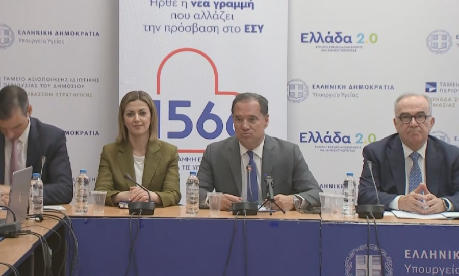 Νέα δωρεάν τετραψήφια τηλεφωνική γραμμή «1566», για υπηρεσίες Υγείας