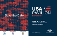 Το USA Pavilion στην έκθεση Defea 2023