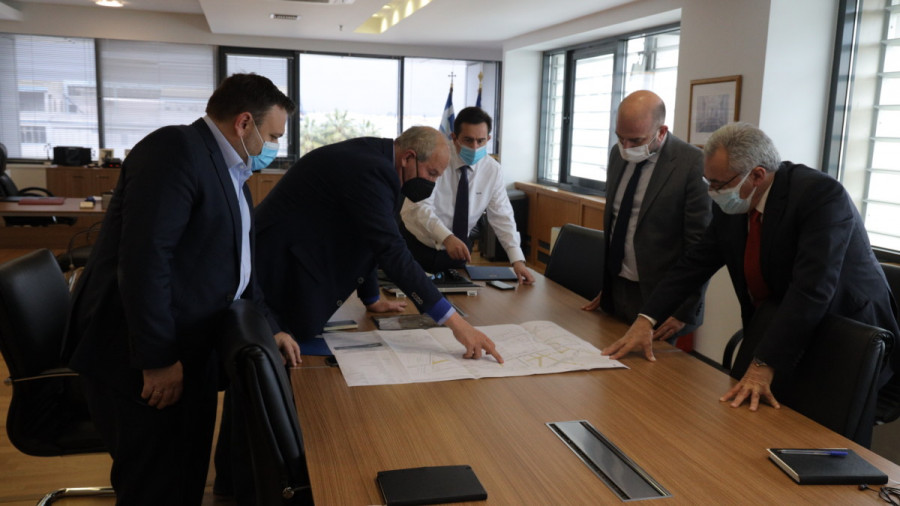 Με τον Δήμαρχο Καβάλας συναντήθηκε ο Υπουργός Μετανάστευσης