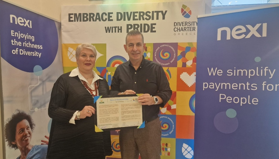 Η Nexi Ελλάδος υπέγραψε τη Χάρτα Διαφορετικότητας