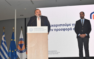 Ο Μάριος Ηλιόπουλος τιμήθηκε για τη στήριξη της SEAJETS στις πυρκαγιές της Χίου