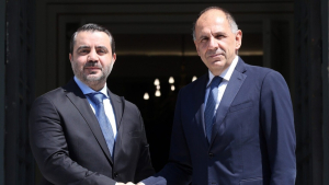 Γεραπετρίτης – ΥΠΕΞ Συρίας: Στο επίκεντρο η προστασία των χριστιανικών πληθυσμών