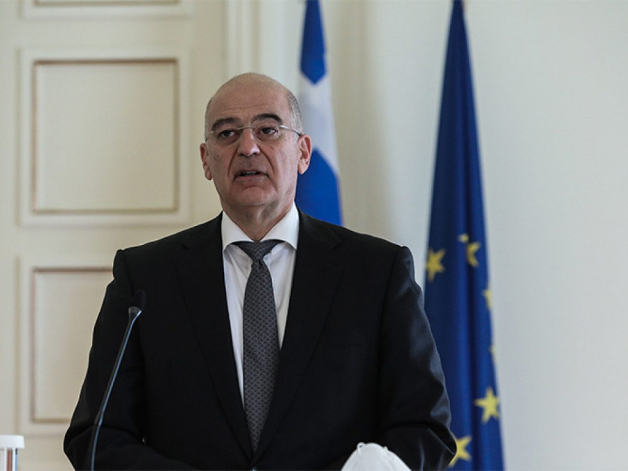 Συνάντηση Ν. Δένδια με τον πρόεδρο της ομάδας φιλίας Ελλάδας-Λιβύης, Γ. Κουμουτσάκο