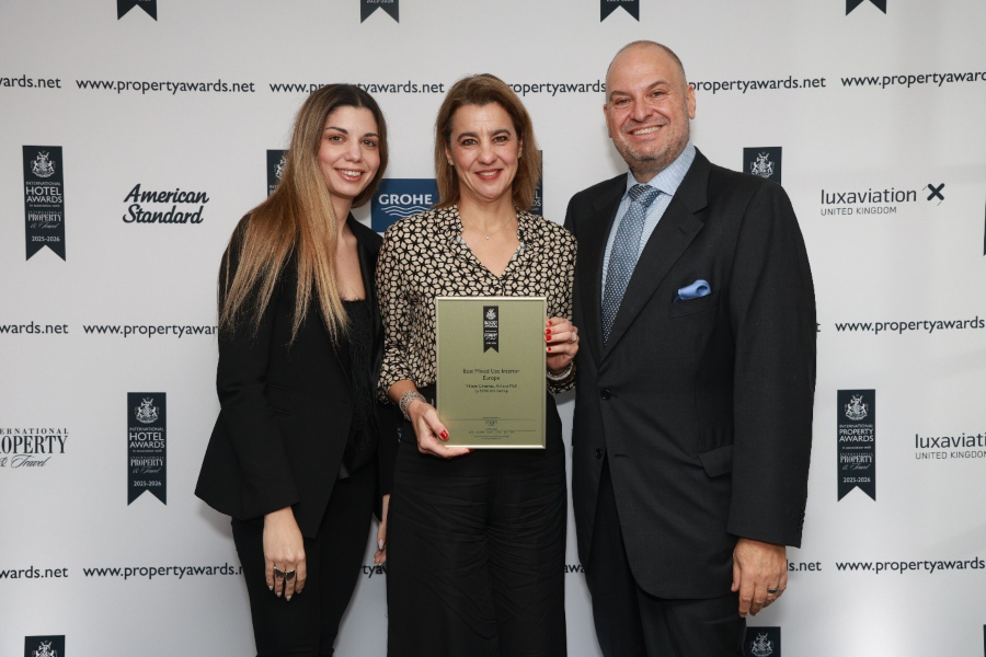 STIRIXIS Group: Πανευρωπαϊκή διάκριση με το πρώτο βραβείο για το design των Village Cinemas στο The Mall Athens