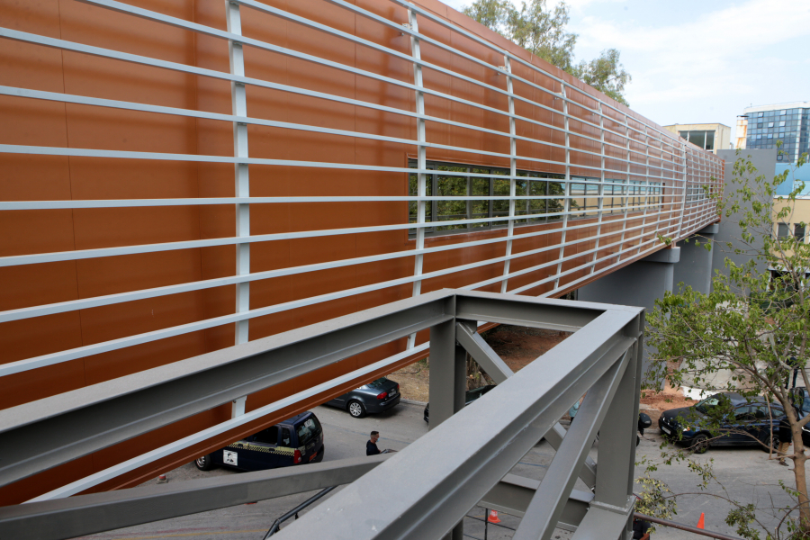 Εγκαινιάστηκε η πεζογέφυρα 125 μέτρων στο «Σωτηρία»