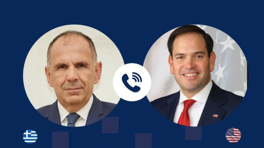 Επικοινωνία Γεραπετρίτη – Ρούμπιο: Στο επίκεντρο διμερείς σχέσεις, Μέση Ανατολή και Ουκρανία